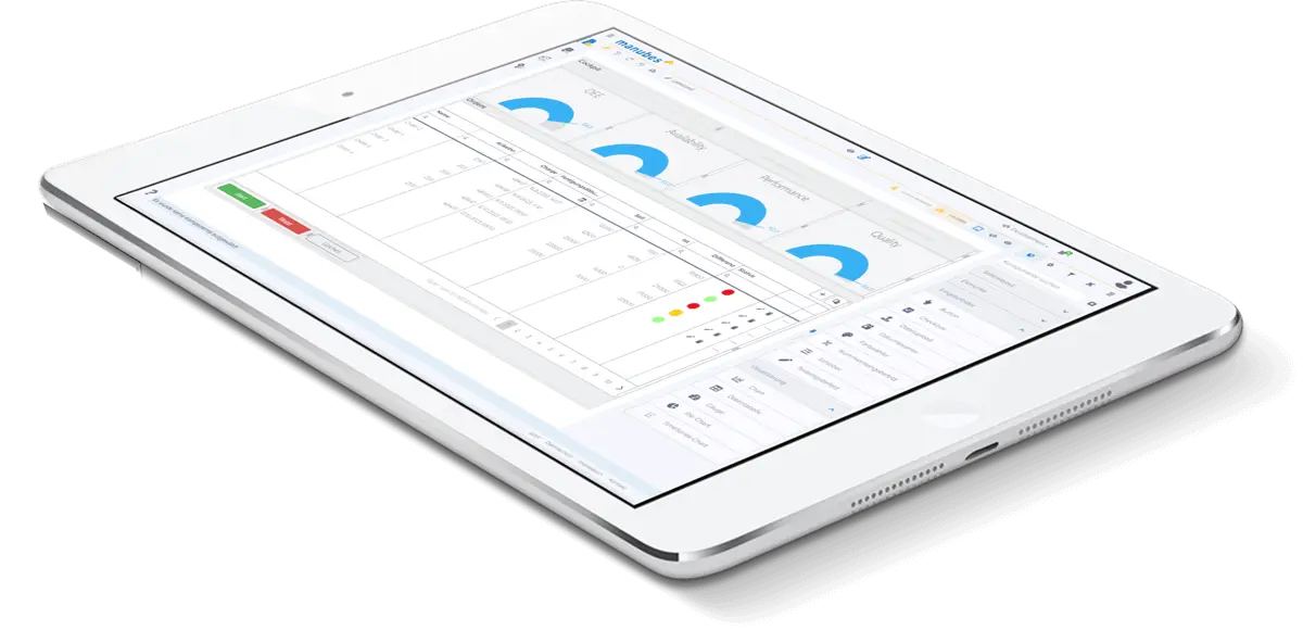 manubes Manufacturing Dashboard
