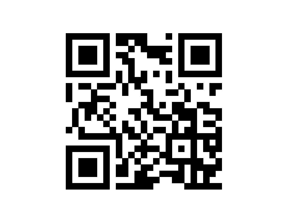 A QR code that leads to www.manubes.com A QR code that leads to www.manubes.com