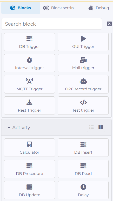 manubes Workflow Designer: Triggers and Activities manubes Workflow Designer: Triggers and Activities